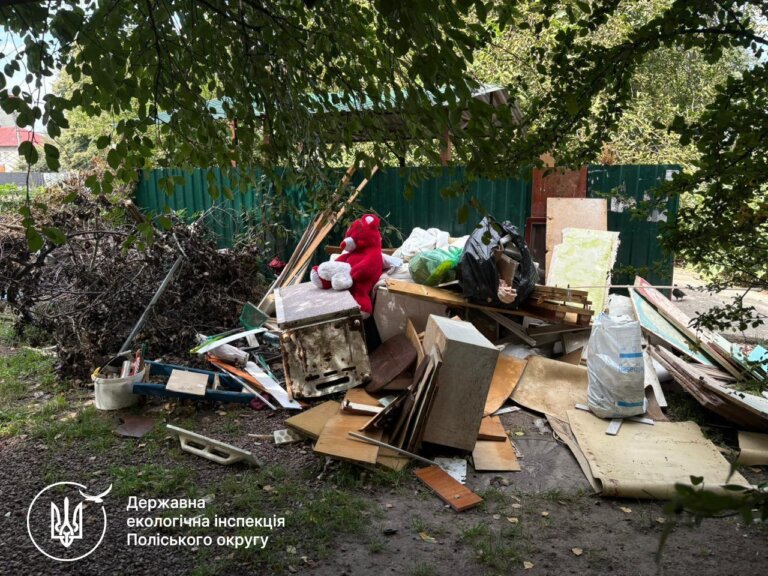Житомирська міськрада на вимогу Інспекції має ліквідувати низку несанкціонованих сміттєзвалищ