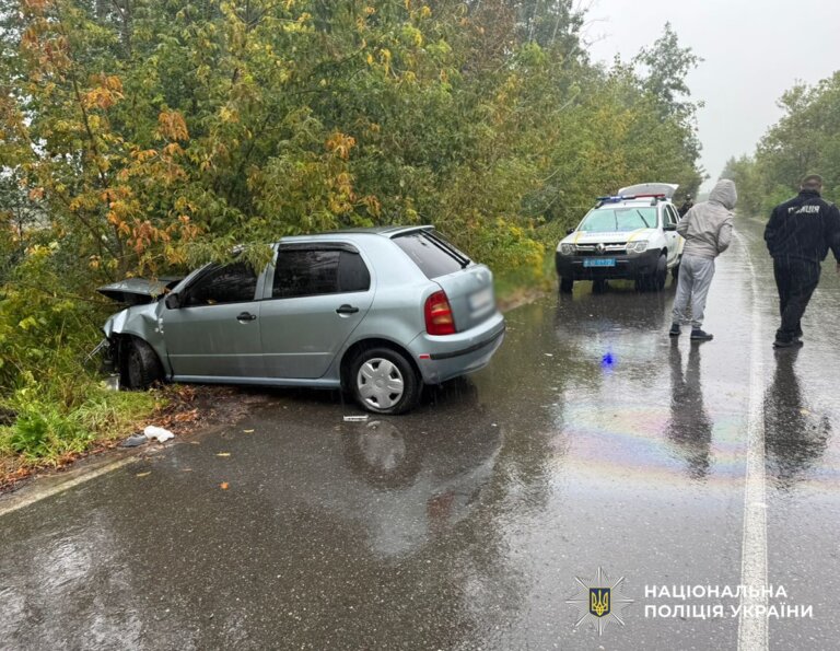 На Коростенщині внаслідок ДТП травми отримали четверо людей, серед них неповнолітній