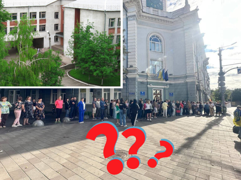 У Житомирі понеділок, 8 серпня, виявився невеселим – мітинг та незадоволення біля міської ради