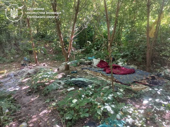 Сміттєва проблема повертається: у Житомирі біля Шодуарівського парку знову утворилось звалище