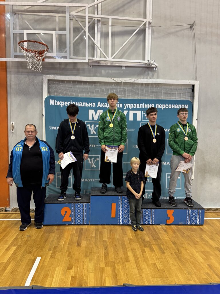 Наші спортсмени — серед призерів Всеукраїнського чемпіонату з боротьби
