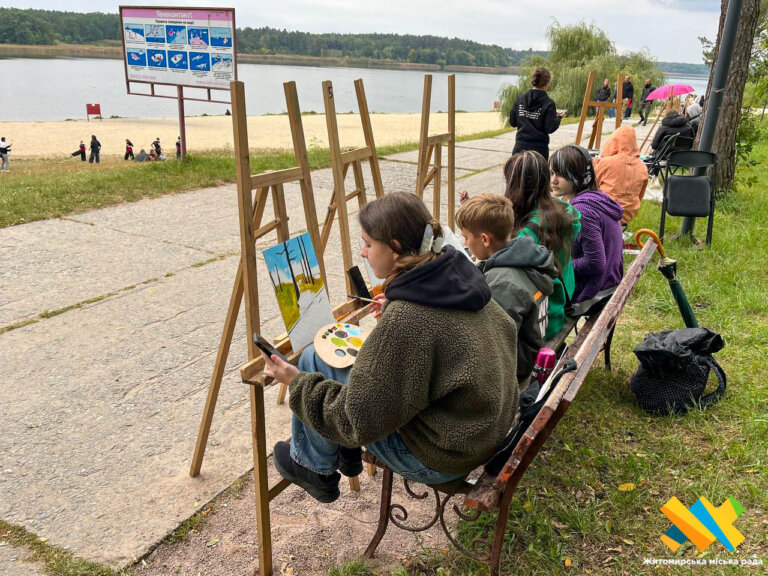 Місто очима дітей: перший пленер у Житомирі
