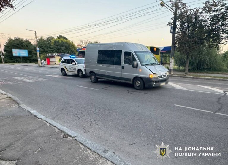 у Житомирі в ДТП травмовано пішохода: поліцейські розпочали розслідування