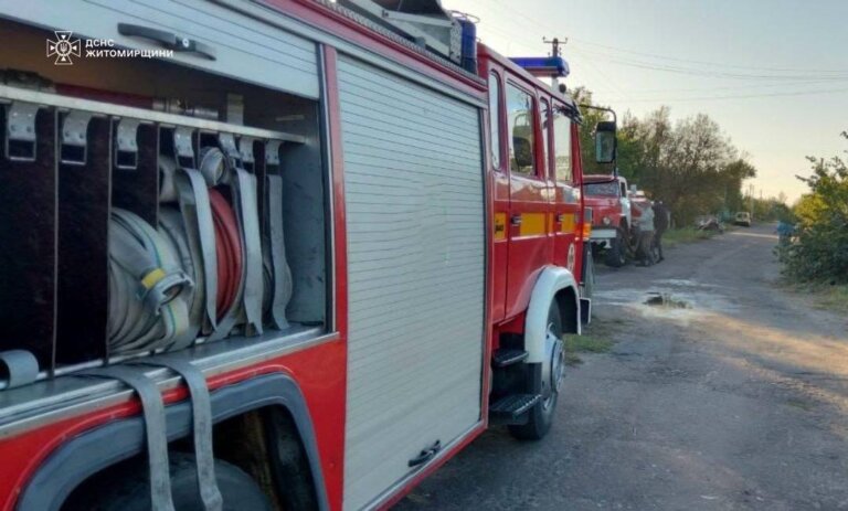 Коростеншина: бійці ДСНС врятували приватне домоволодіння від знищення вогнем