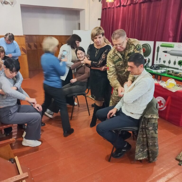 У Овруцькій громаді розпочався 48-годинний курс підготовки громадян до національного спротиву