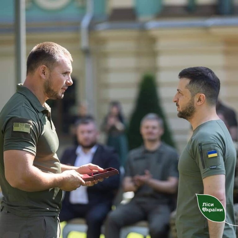 Олександр Чорновол очолив Житомирський обласний осередок Спілки воїнів-лісівників України
