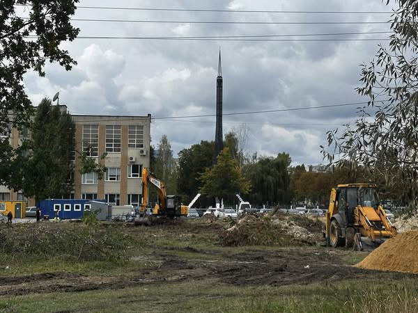На місці майбутнього ветеранського хабу вже кипить робота