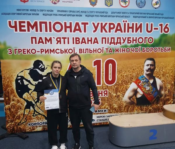 На чемпіонаті України з вільної боротьби бронзову нагороду здобула наша Анжеліка Краснова