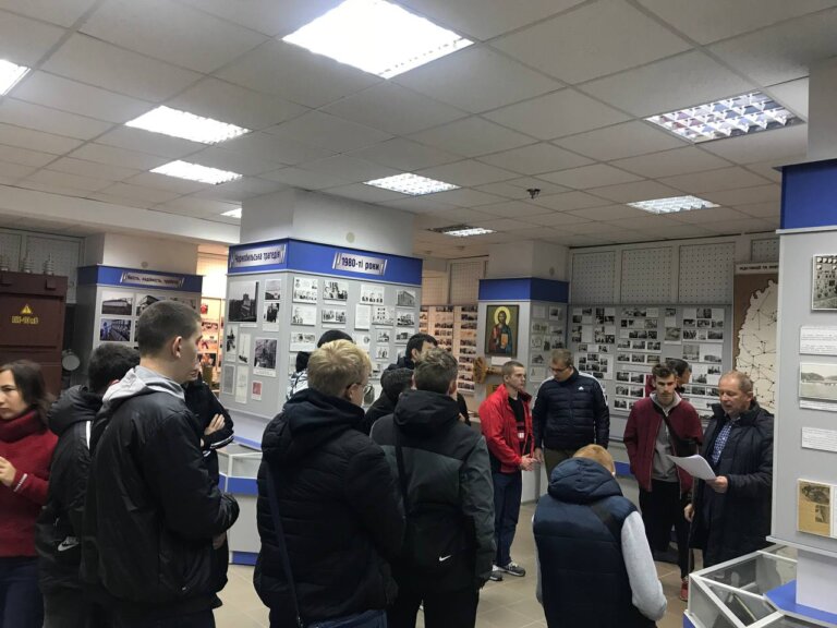 Сьогодні до Музею історії енергетики Житомирщини завітали студенти Житомирського агротехнічного фахового коледжу