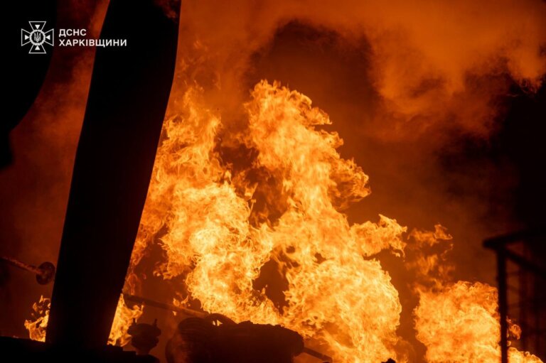 Вночі ворог атакував Харків ударними безпілотниками