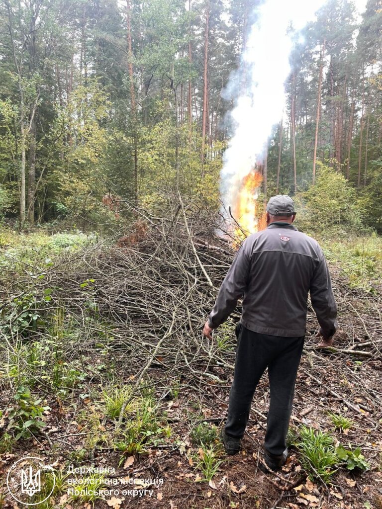 Попри дощову погоду інспектори фіксують факти спалювання та порушення пожежної безпеки на Житомирщині