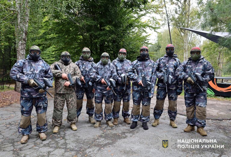 Поліцейські Житомирщини організували відновлювальний захід для колег-захисників