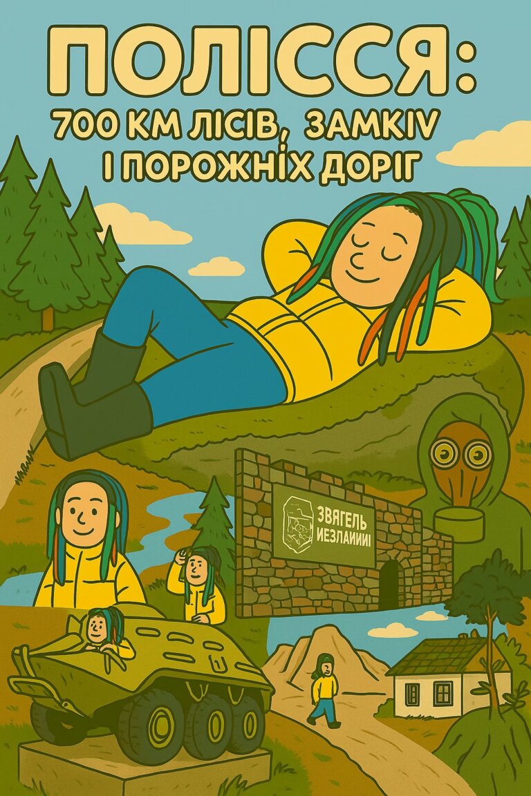 Полісся: короткий гайд поїздкою рідним краєм