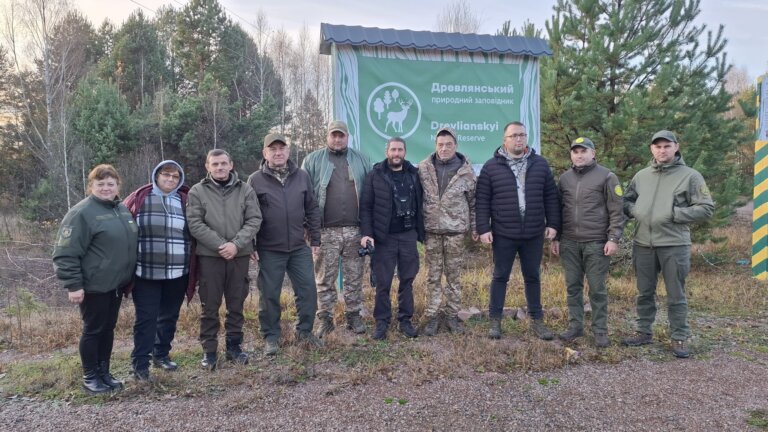 Фотожурналіст з Франції відвідав Древлянський природний заповідник