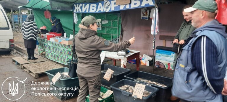 Нелегальний улов: у Житомирі викрито незаконний продаж риби