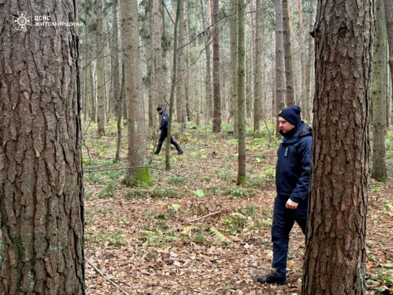 Рятувальники долучилися до пошуків зниклого в лісі чоловіка