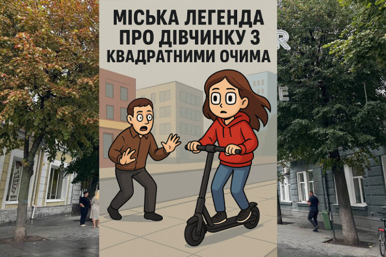 Валерій Косенко: Міська легенда про дівчинку з квадратними очима