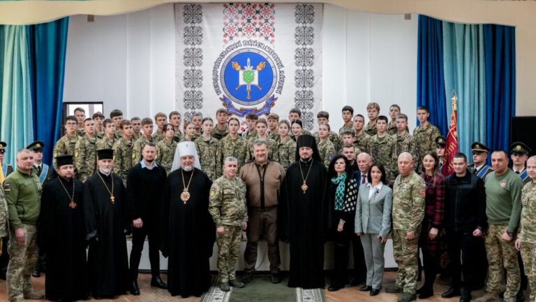 У Бердичеві відбулася перша посвята учнів нового військового ліцею