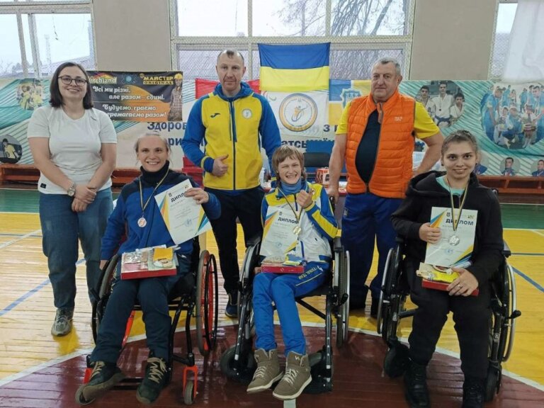Відкритий кубок Житомира з бочча: результати змагань