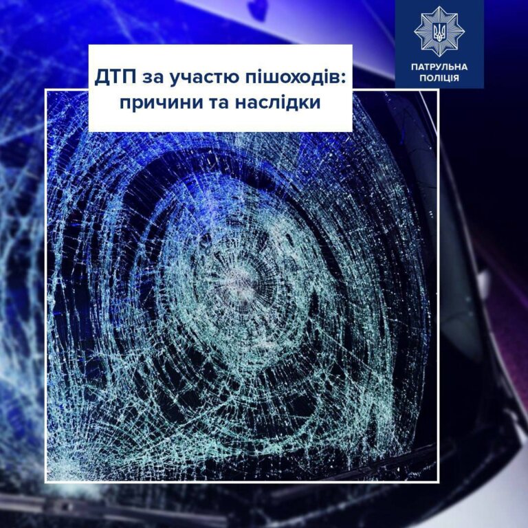 Коротший світловий день + відключення світла + ускладнення погоди = більше ДТП із пішоходами на дорогах України
