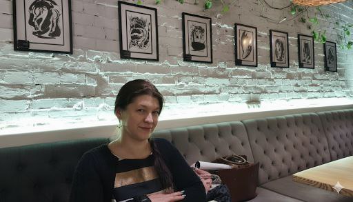 Виставка «Темні казки» Катерини Дацун у кафе «ТаТиШо», Михайлівська 3