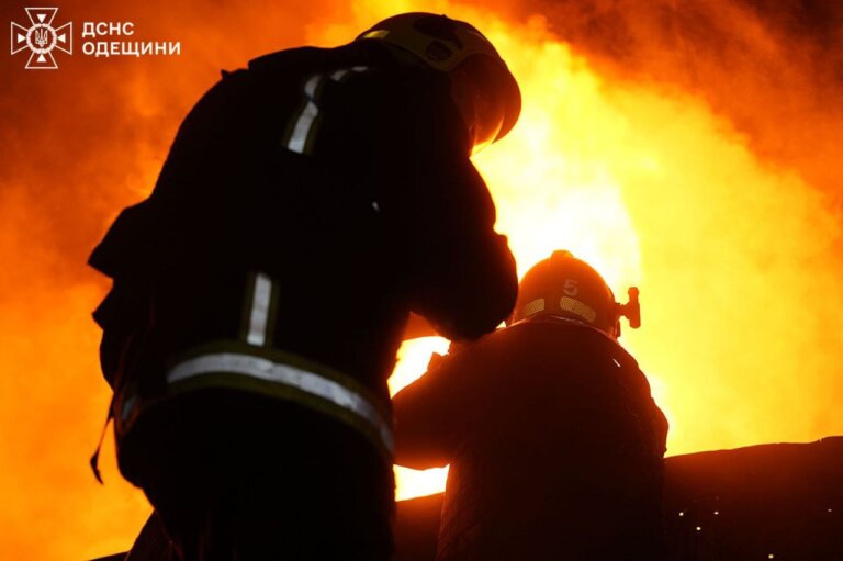 ДСНС України: Чергова ворожа атака по #Одещині