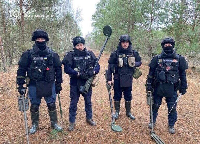Житомирські сапери ДСНС щодня крок за кроком очищують нашу землю від смертельних пасток