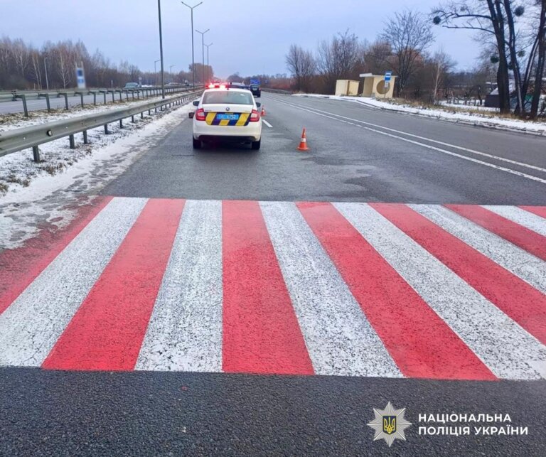 Поліцейські встановлюють обставини ДТП поблизу Звягеля