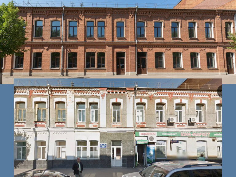«Очищення» фасаду будинку на початку вулиці Покровській