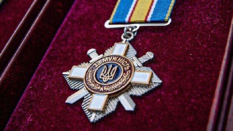 Військового з Житомирщини Віталія Бідюка нагороджено орденом «За мужність» III ступеня