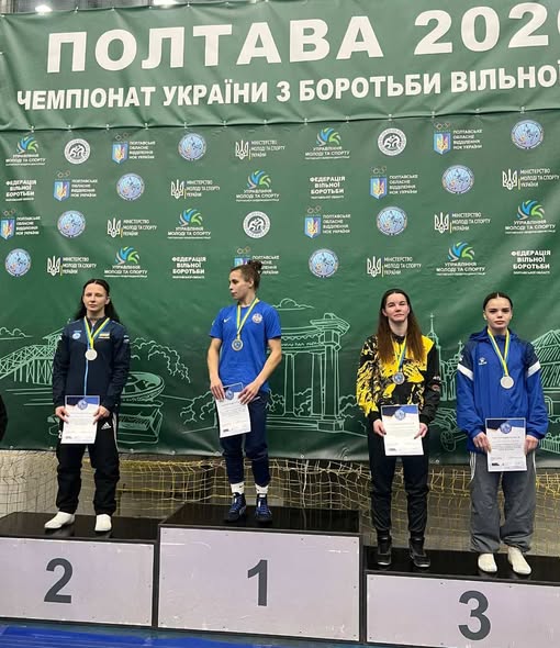 Успішний виступ коростенських спортсменок на чемпіонаті України з вільної боротьби!