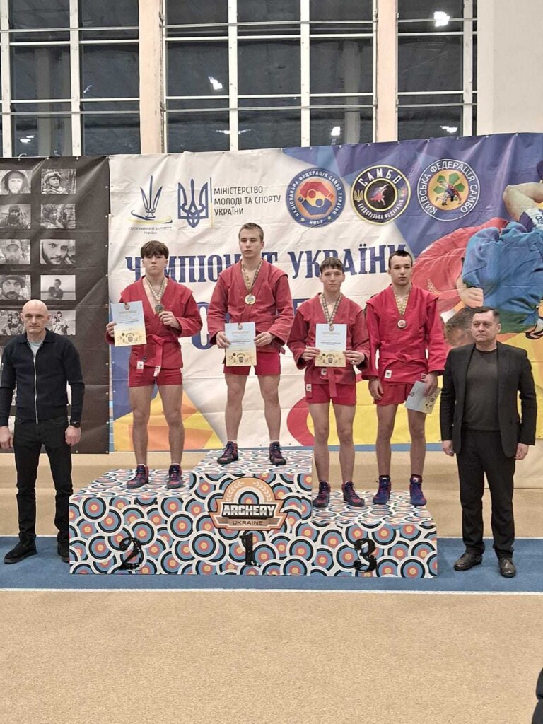 Юні самбісти з Коростишева – призери чемпіонату України