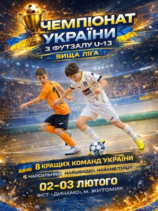У Житомирі два дні великого футзалу