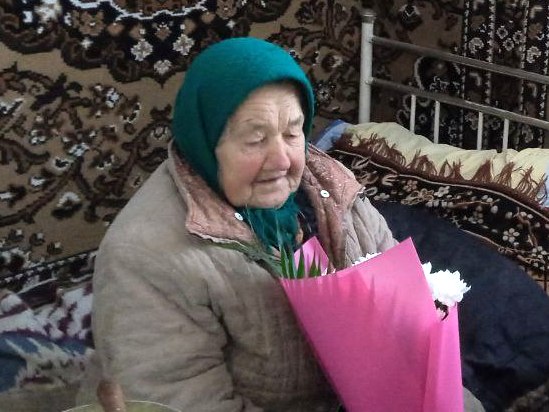 В Оліївській громаді привітали ювілярів поважного віку