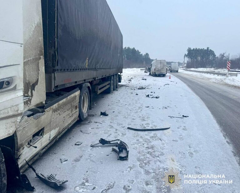 У передмісті Житомира в ДТП травмовано водія мікроавтобуса: поліція встановлює обставини