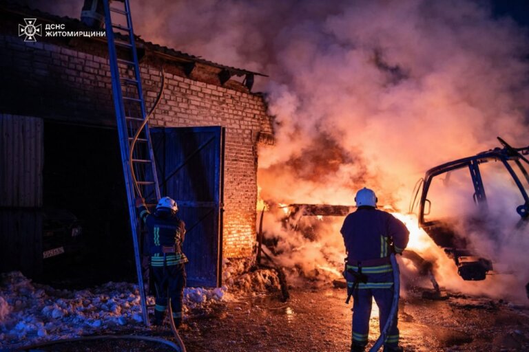 Рятувальники оперативно ліквідували пожежу на агропідприємстві