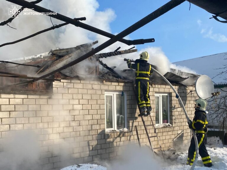 Сьогодні вдень рятувальники ліквідували загоряння у житловому будинку.