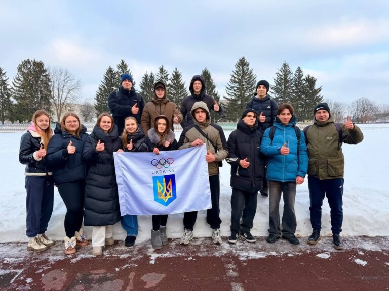 Свято олімпійського прапора у Звягелі — на підтримку збірної України!
