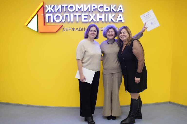 Англійська без бар’єрів: ветерани та їхні родини опановують іноземну мову в Житомирській політехніці