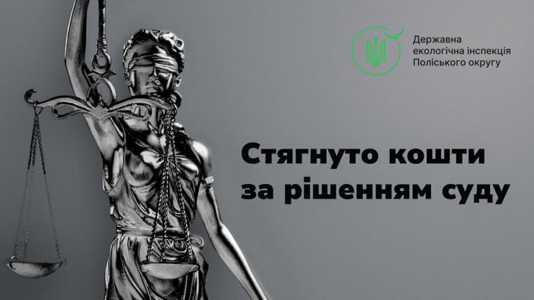 Рішення суду виконано: ТОВ «КЕС» сплатило майже 540 тисяч гривень збитків за забруднення річки Гнилоп’ять