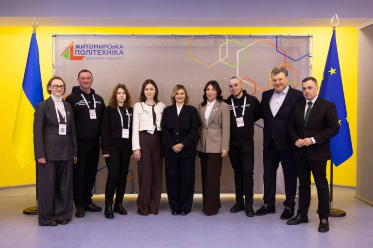 Візит Першої леді Олени Зеленської до Житомира. Область— у центрі всеукраїнського діалогу про ментальне здоров’я