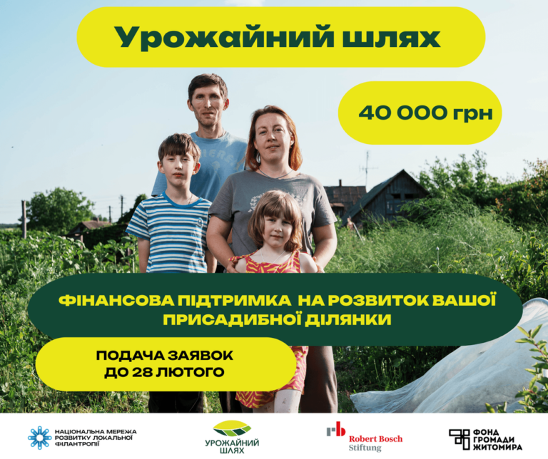 Фінансова підтримка для розвитку вашого домогосподарства