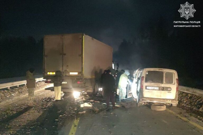 До уваги водіїв! Житомирська область: Поблизу села Кам’янка відбулася ДТП