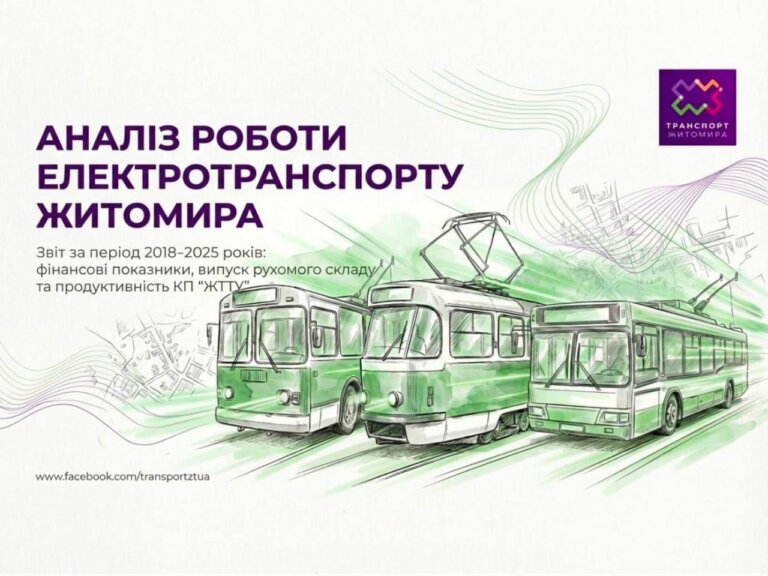 Рецепт як знищити електротранспорт в місті. Покрокова інструкція від влади Житомира