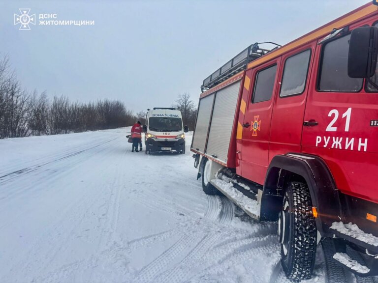 Упродовж минулої доби рятувальники тричі надавали допомогу медикам