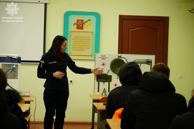 Правова обізнаність і можливості вступити до лав патрульної поліції: зустріч зі студентською молоддю