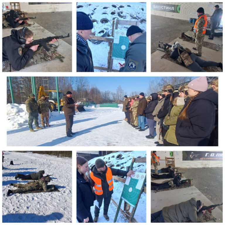 Курс завершили влучною стрільбою: на Житомирщині підготували нову групу громадян до національного спротиву