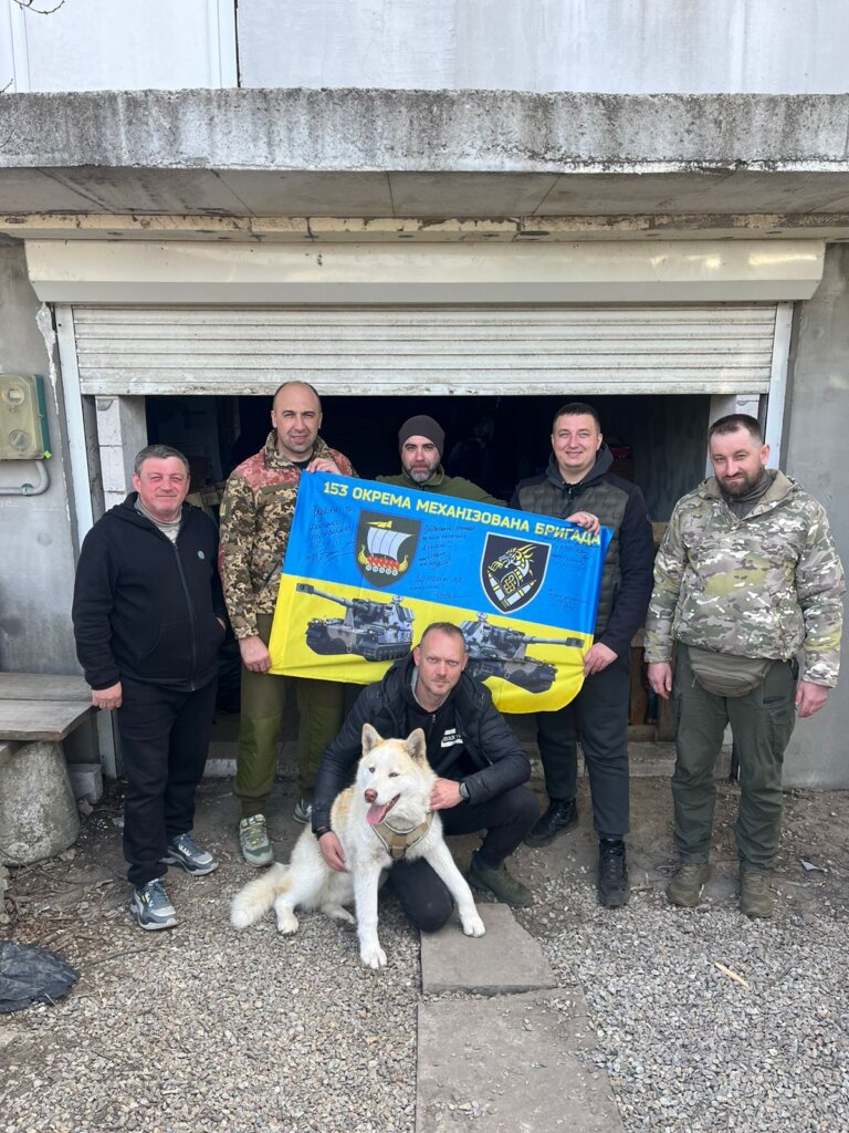 Оліївський сільський голова Анатолій Мельниченко відвідав захисників на Запоріжжі