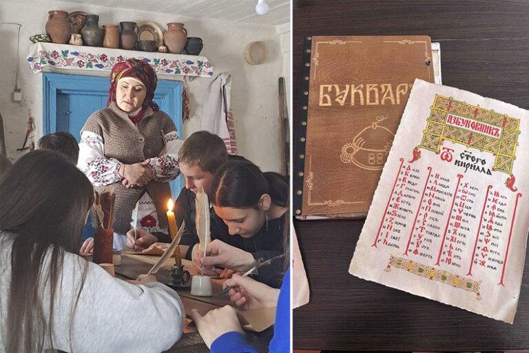 З пером, чорнилом і рахівницями: як працює “Старовинна школа” на Житомирщині