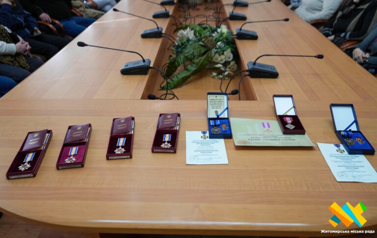 Державні та відомчі нагороди вручили рідним полеглих Захисників